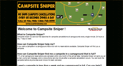 Desktop Screenshot of campsitesniper.com